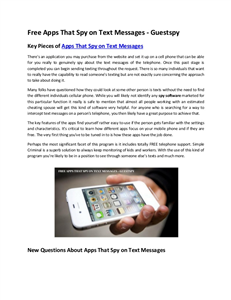Mobile Spy App Hack